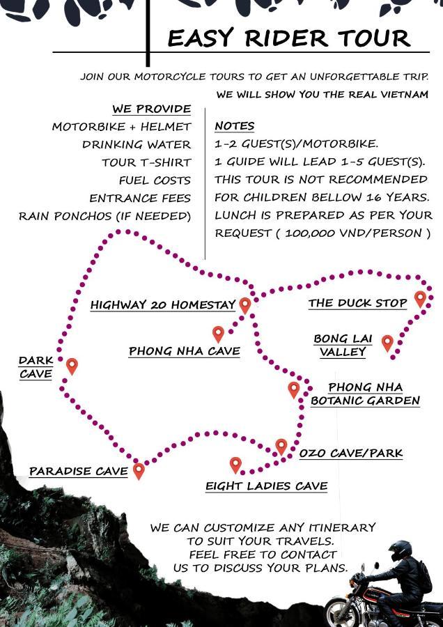 Highway 20 Homestay Фонг Нха Екстериор снимка